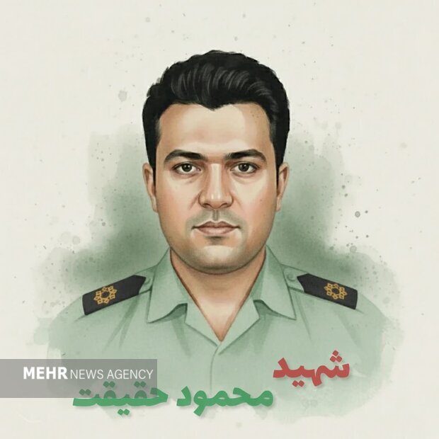 اولین تصویر شهید «محمود حقیقت» که در ایرانشهر به شهادت رسید