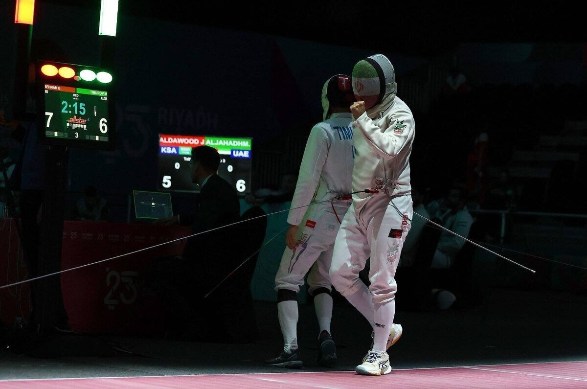 اعزام شمشیربازان اپه ایران به کاپ جهانی فجیره