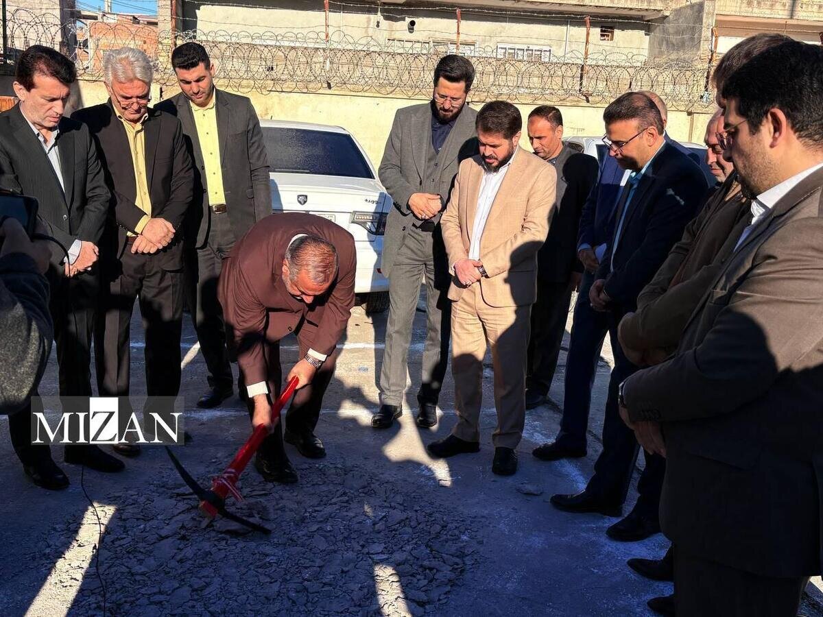 کلنگزنی ساختمان جدید دادگاه بخش فندرسک استان گلستان انجام شد