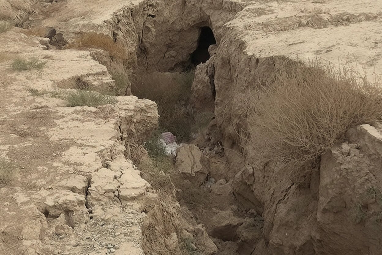 زلزله خاموش در دشت دامغان / روایتی از زمینهای نشستکرده و خانههای ترکخورده