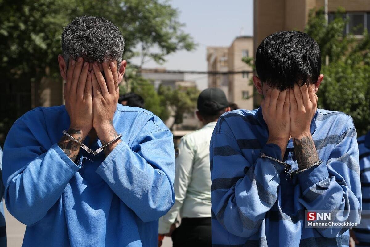 سارقان محتویات خودرو به دام افتادند