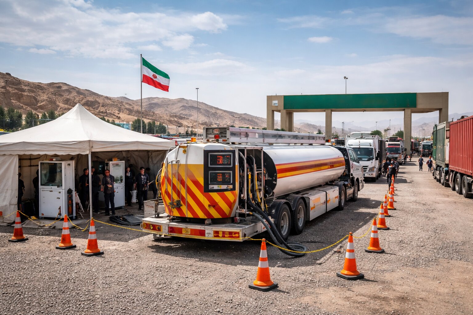در آمدزایی یک هزار و ۴۶ میلیارد ریالی از فروش سوخت مرزی در ایلام