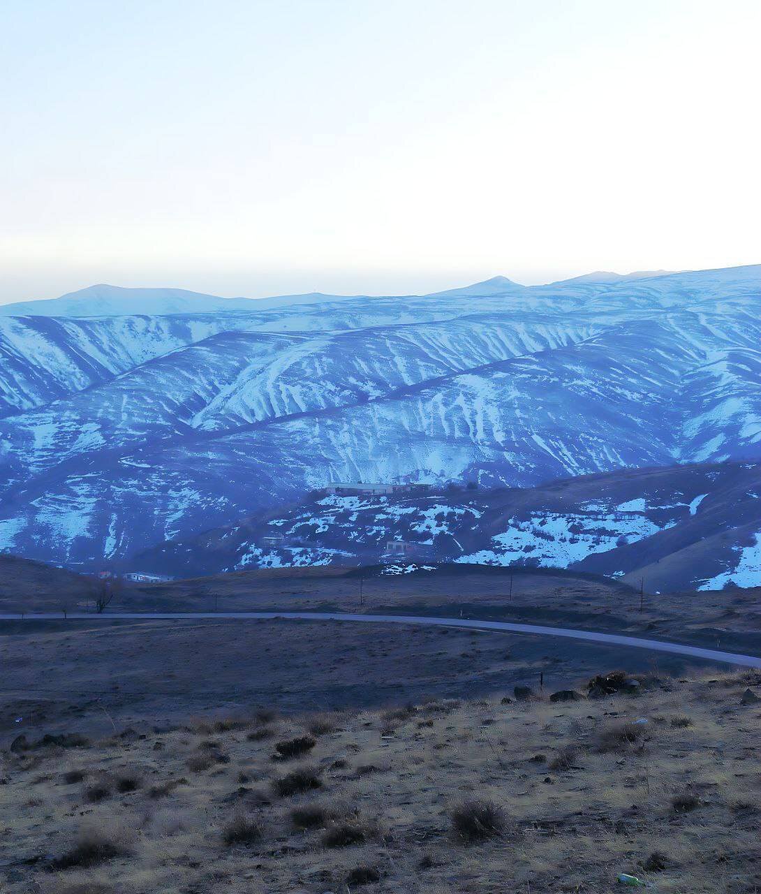 طبیعت زمستانی روستای ازغد از لنز دوربین شهروندخبرنگار