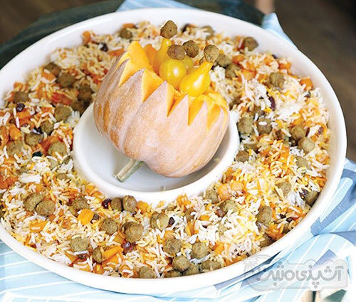 غذا‌های خوشمزه با کدو حلوایی؛ از دلمه تا پلو