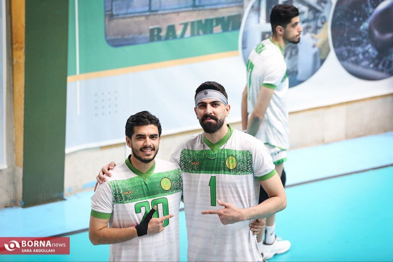 دیدار تیم های والیبال صنعتگران امید - پاس گرگان