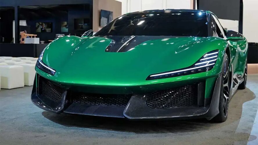 معرفی رقیب چینی بوگاتی، ابرخودروی برقی ۱۹۰۰ اسب بخار از سازنده جاروبرقی!