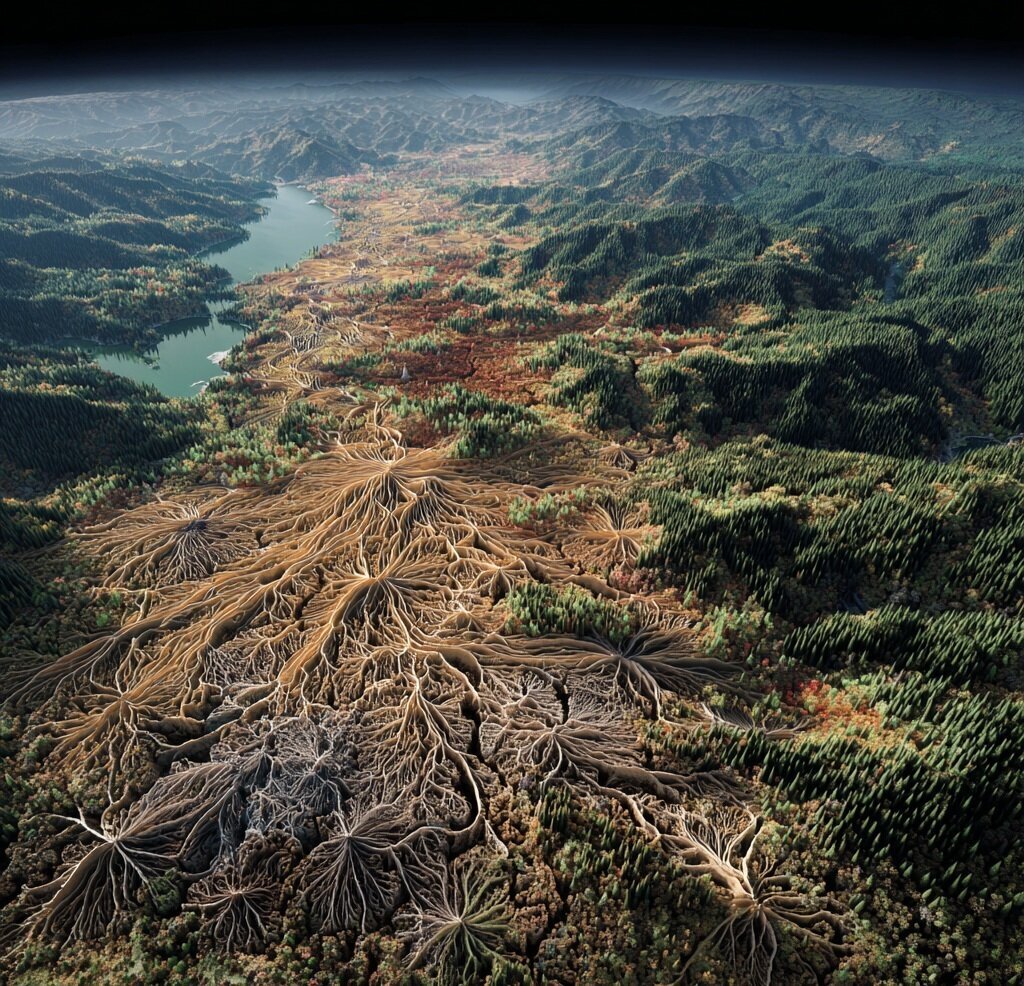 معمای موجودی که هزاران سال است جنگل را می‌بلعد و رشد می‌کند