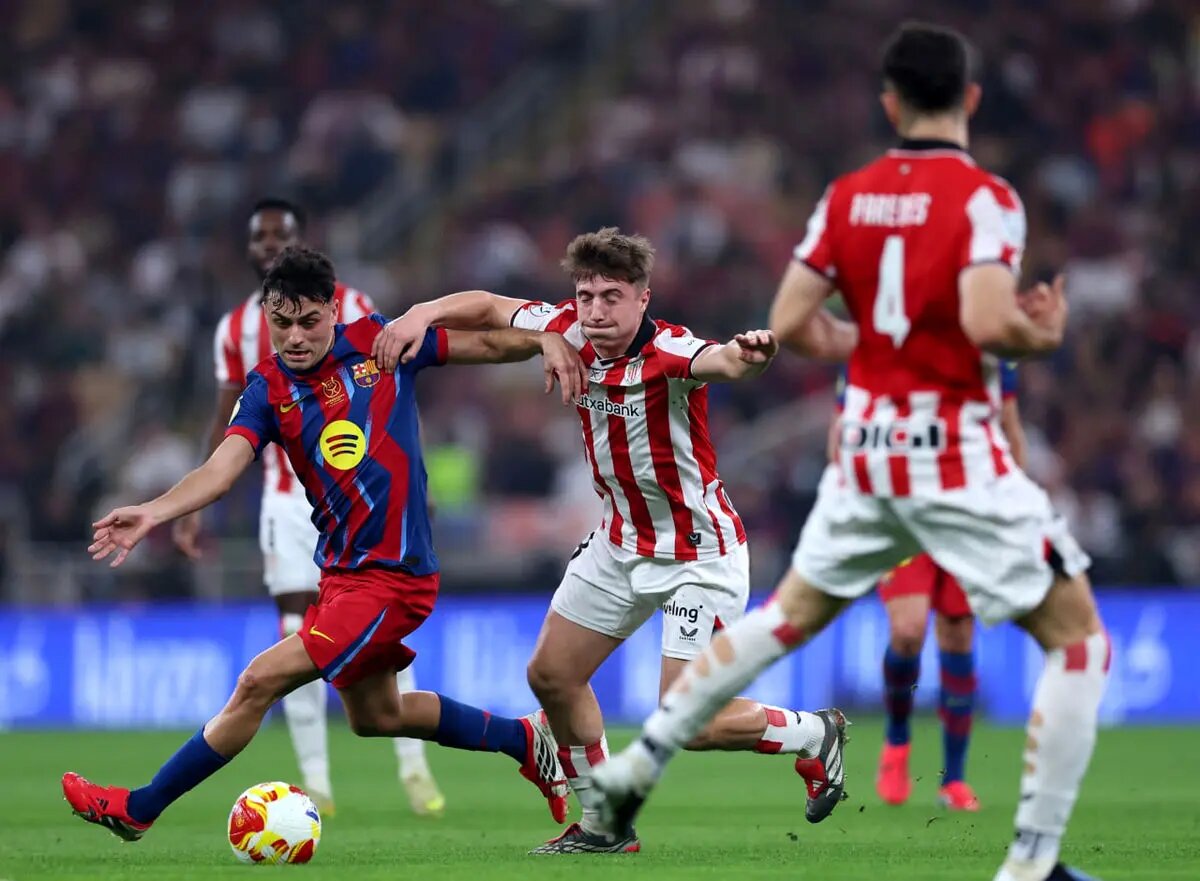 بارسلونا با گلباران بیلبائو به فینال سوپرجام اسپانیا رسید