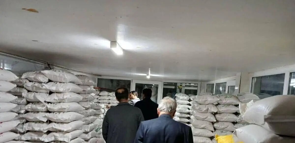 کشف ۱۲۴ تُن کالا‌ی احتکار شده در گنبدکاووس