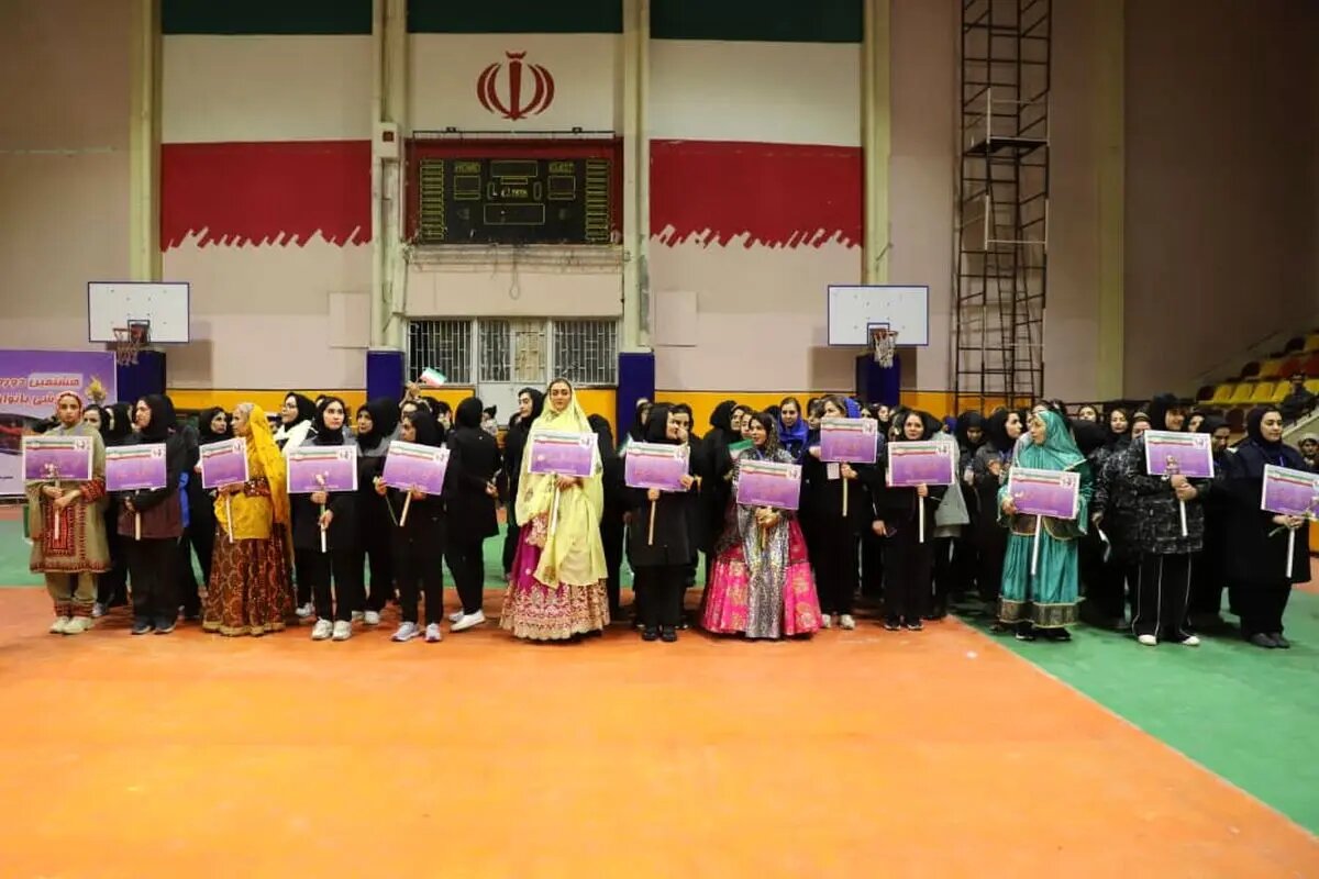 برگزاری اختتامیه هشتمین المپیاد ورزشی بانوان کارگر