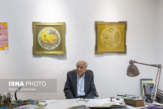 درگذشت استاد امیرهوشنگ جزیزاده/ چراغی در هنر نگارگری ایران خاموش شد