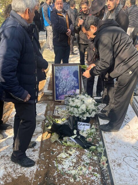 خاکسپاری سعید پیردوست