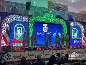 ملت ایران همچنان وفادار به مکتب ولایت، مردمداری و راه شهید سلیمانی است+عکس