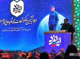 ملت ایران همچنان وفادار به مکتب ولایت، مردمداری و راه شهید سلیمانی است+عکس