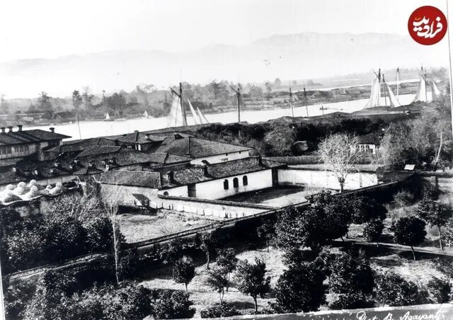 تصویری از بندر انزلی در دوره قاجار