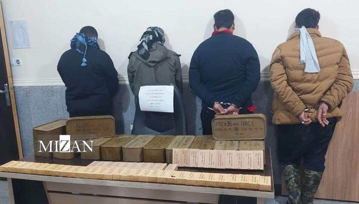 شبکه قاچاق بین‌المللی سلاح و مهمات جنگی در بندر امام خمینی (ره) منهدم شد