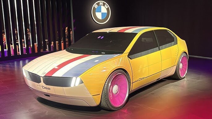 خودرویی که با احساسات شما تغییر رنگ میدهد! | اسرار پنهان در بدنه BMW های جدید