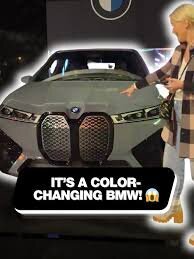 خودرویی که با احساسات شما تغییر رنگ میدهد! | اسرار پنهان در بدنه BMW های جدید