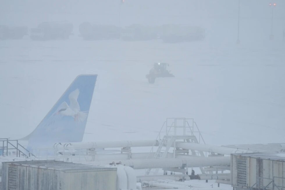 جان باختن ۱۳ نفر درپی طوفان زمستانی در آمریکا؛ برق یک میلیون مشترک قطع شد