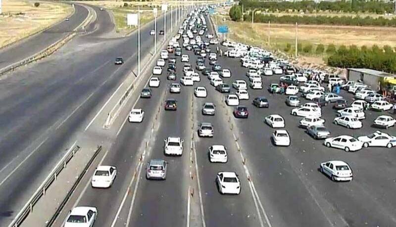 ترافیک نیمه سنگین در برخی محورهای مواصلاتی