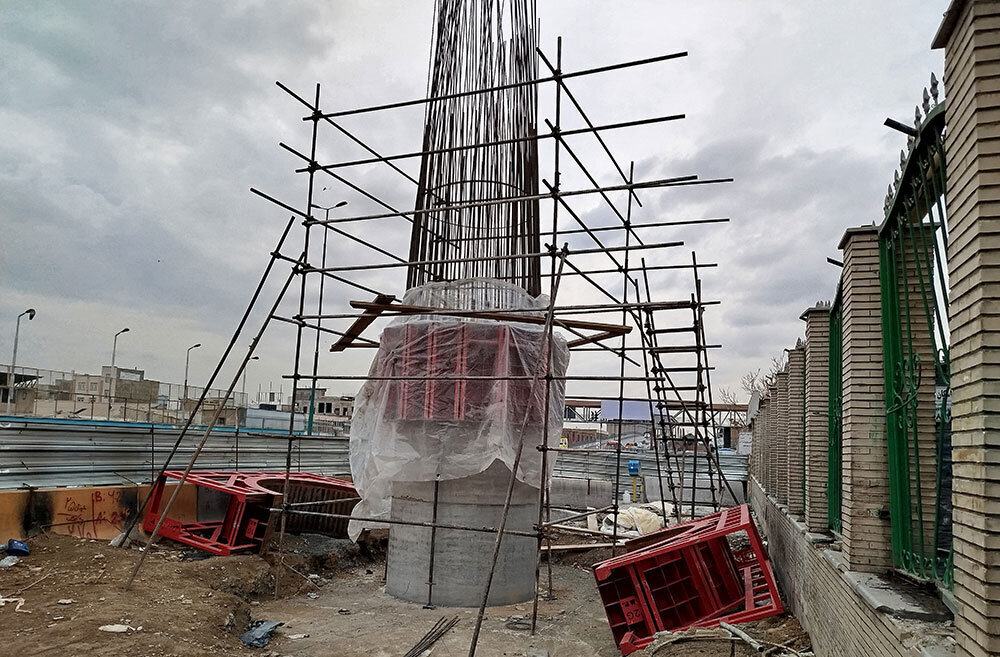 دومین پل طبقاتی پایتخت در مسیر اجرا