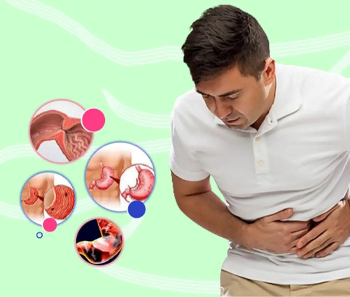 چطور بفهمیم زخم معده داریم؟