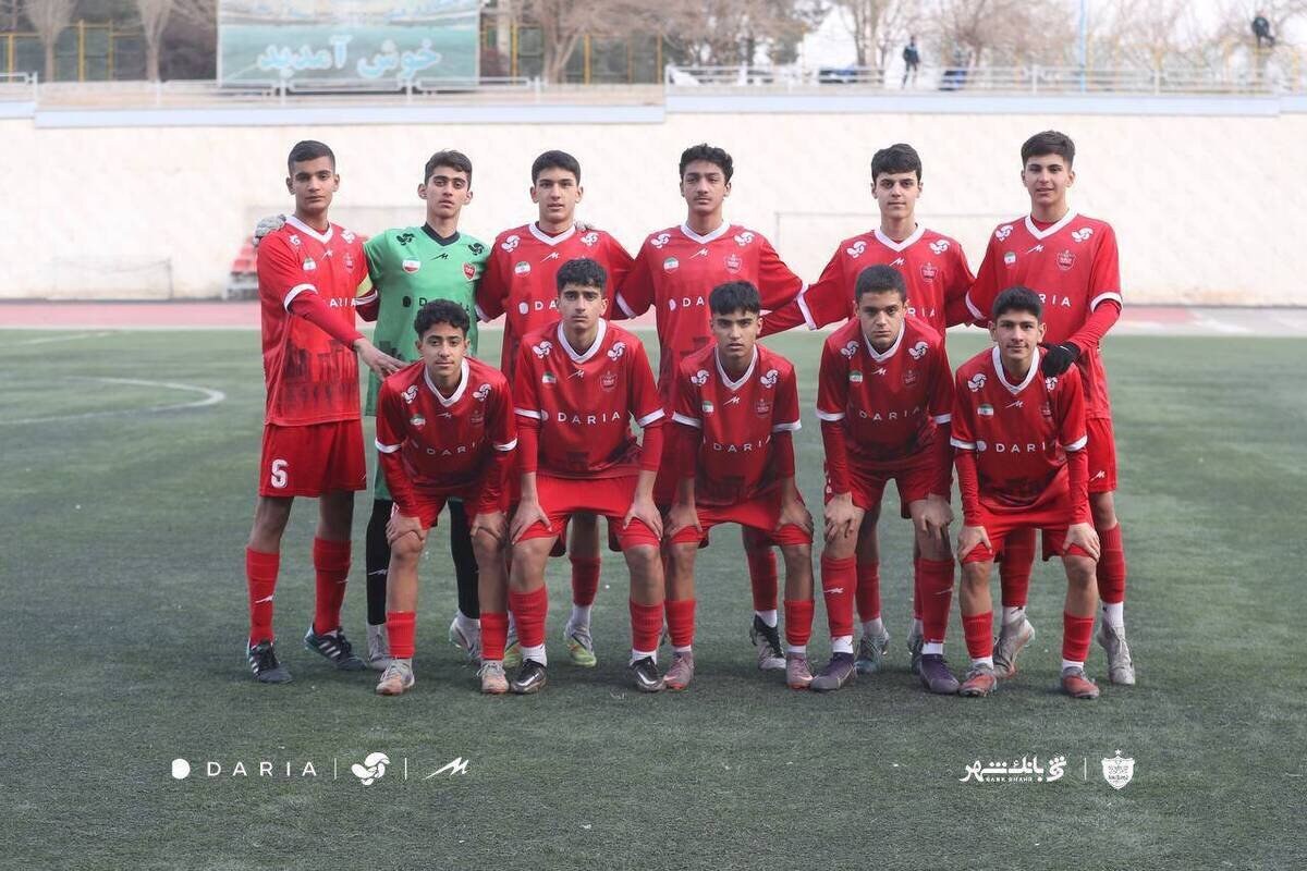 نونهالان پرسپولیس فاتح دربی خارج از خانه