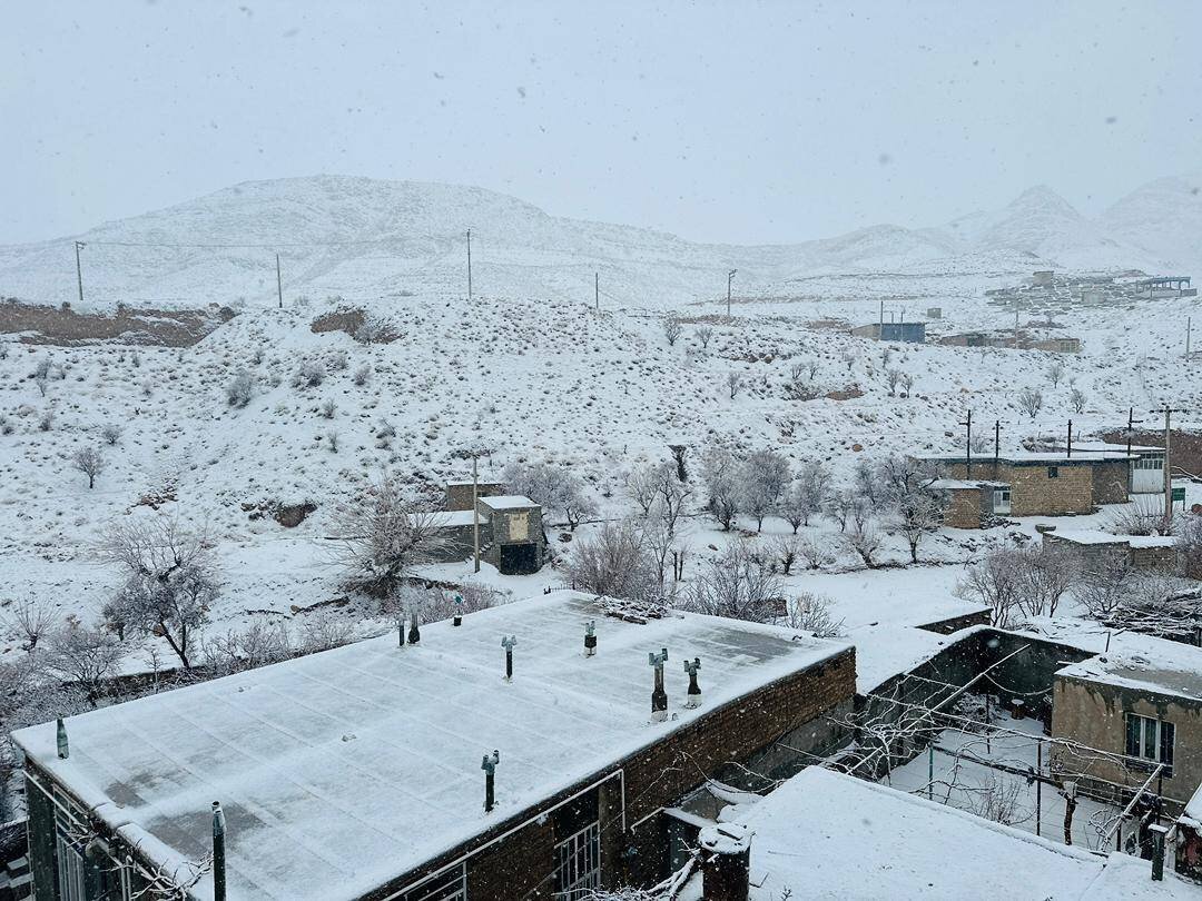 نمای زمستانی ماسوله خراسان جنوبی از لنز دوربین شهروندخبرنگار