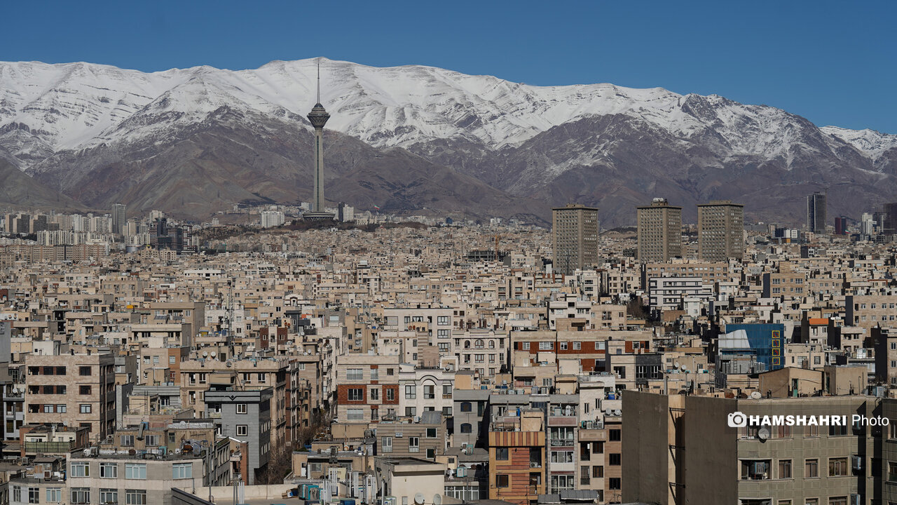 غلبه ناپایداری جوی بر آلودگی هوا | تهران، قابل قبول شد؛ خوزستان همچنان آلوده