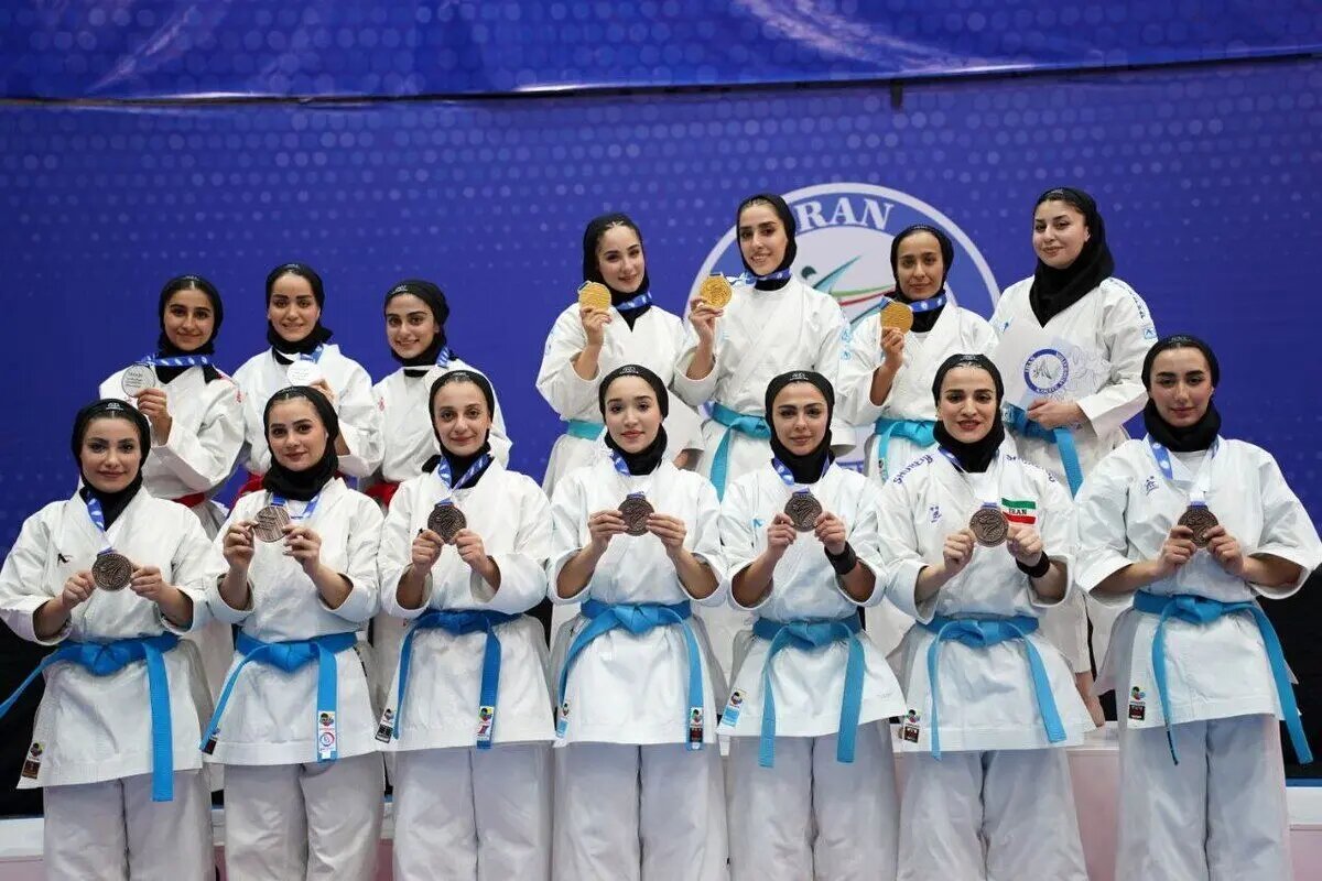 پایان انتخابی تیم ملی کاراته بانوان با قهرمانی تیم رباطکریم