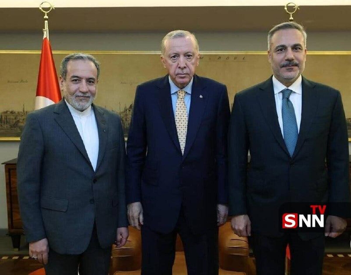 دیدار عراقچی با اردوغان + فیلم