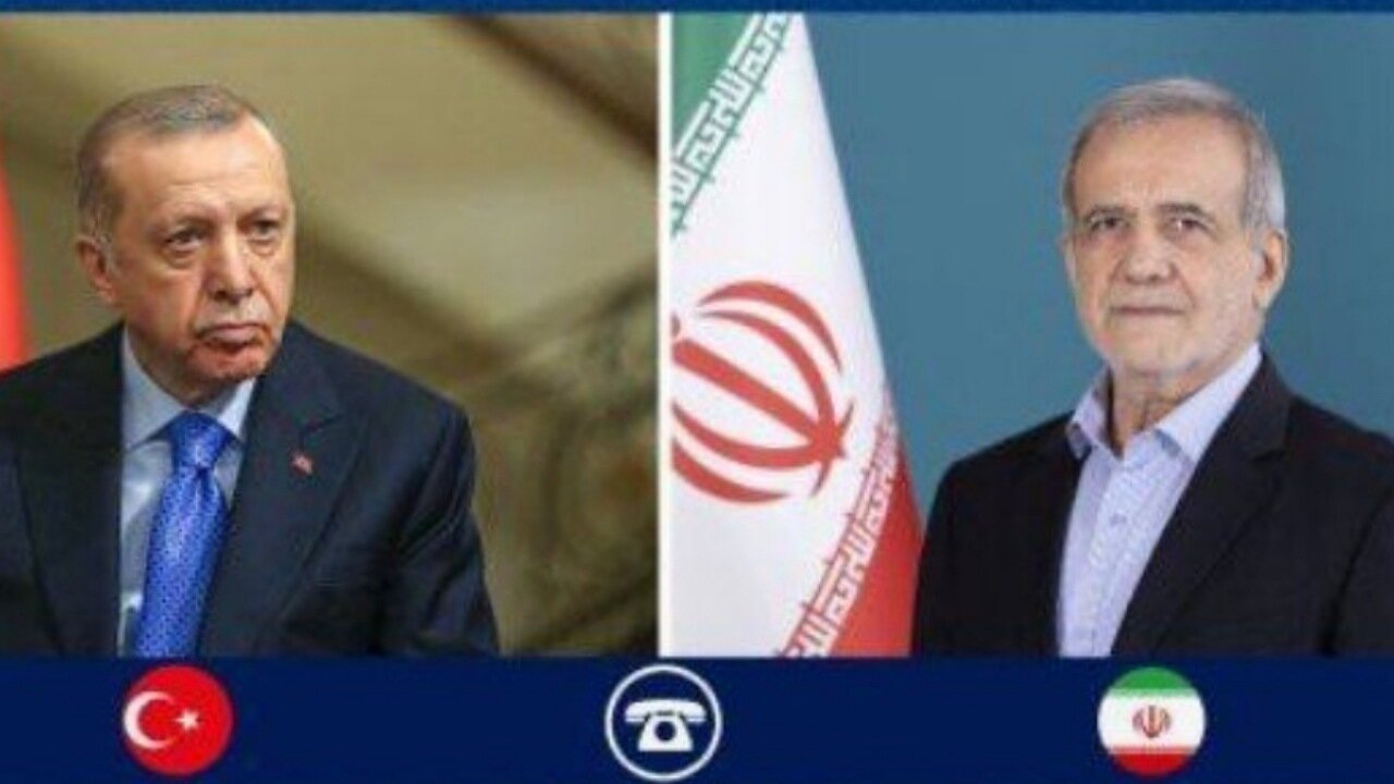 گفتگوی تلفنی پزشکیان و اردوغان حول مسائل منطقه