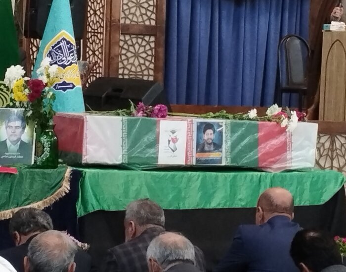 پیکر شهید مدافع امنیت تا گلزار شهدای شیراز بدرقه شد