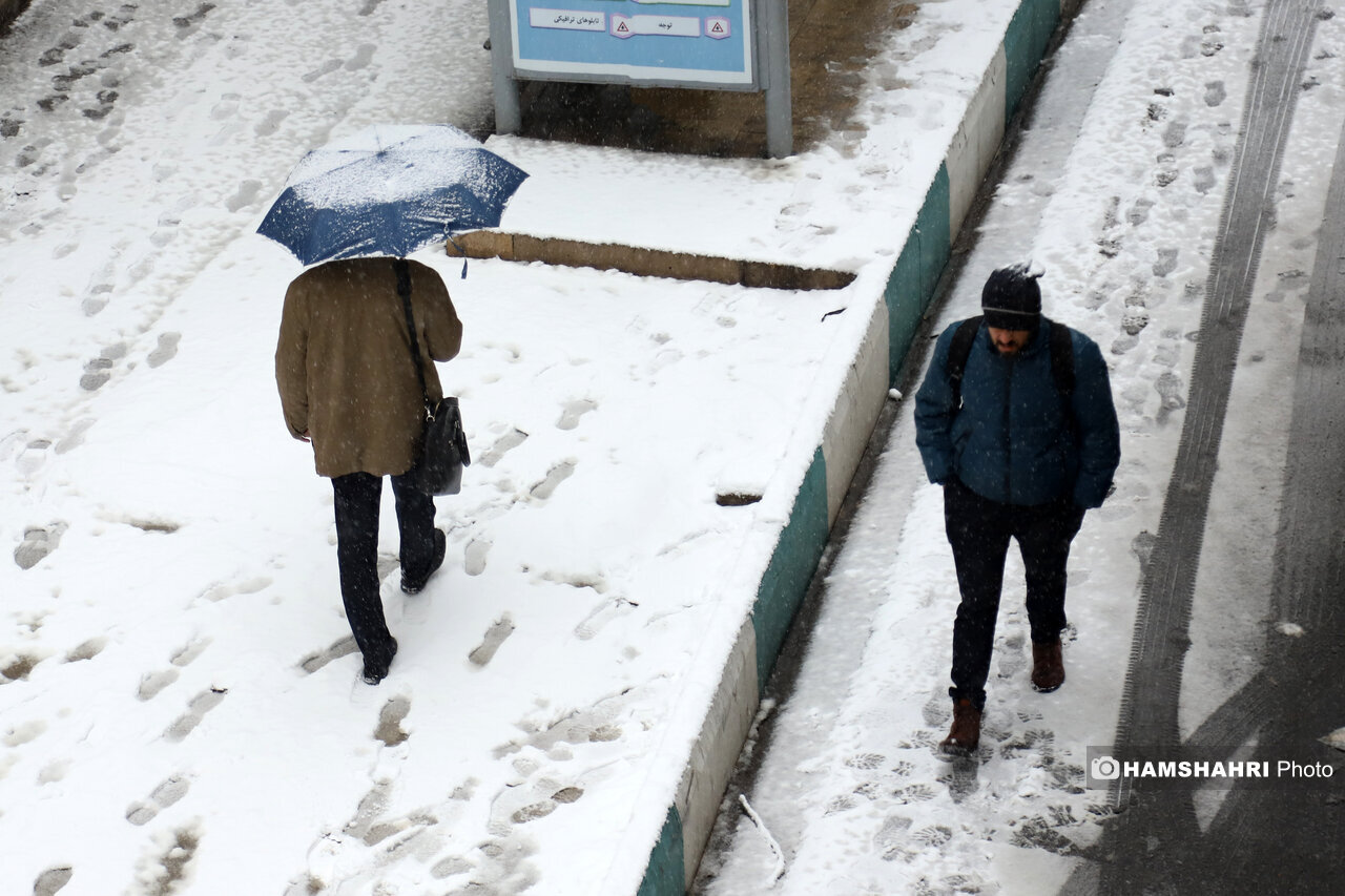ورود سامانه بارشی در این هفته به کشور | تهران روز دوشنبه ابری می شود