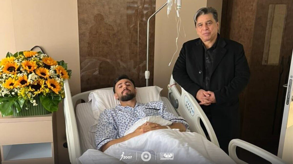 ستاره ملی‌پوش سپاهان پایش را جراحی کرد