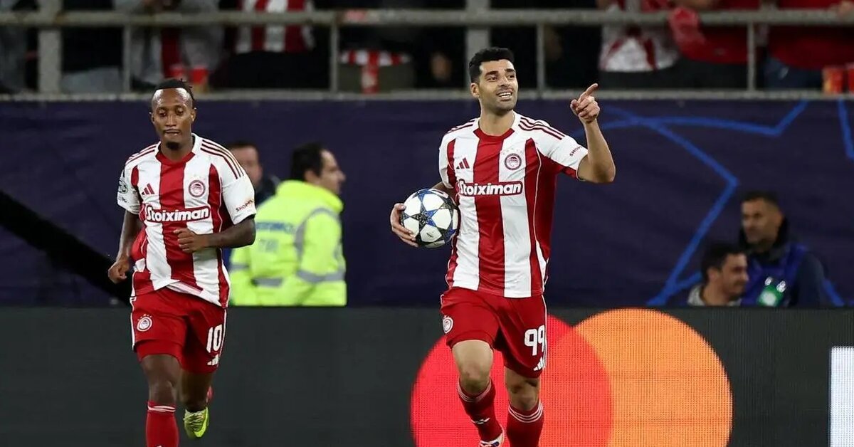 طارمی با پاس گل ارزشمند، المپیاکوس را به پلیآف لیگ قهرمانان اروپا رساند