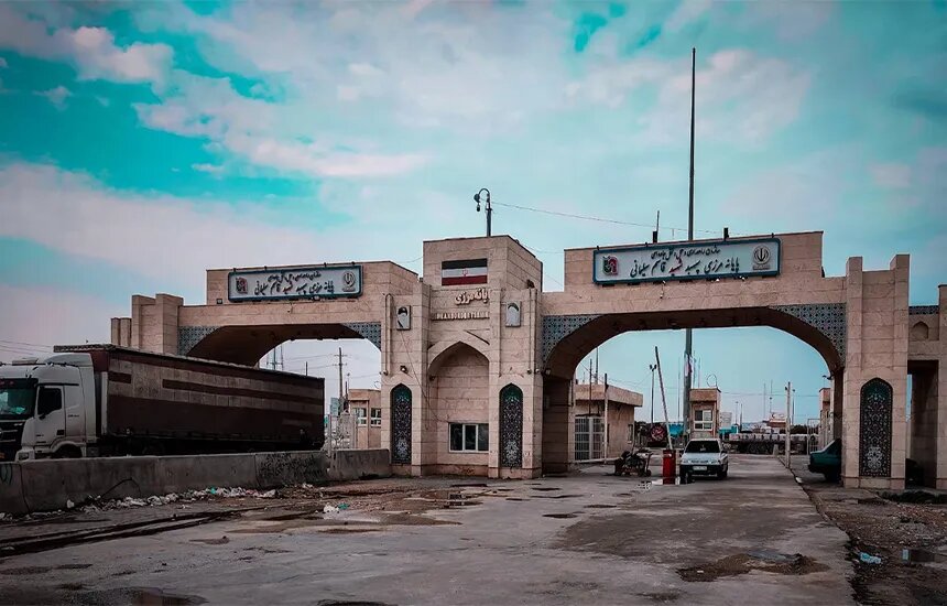 صادرات بیش از ۲ میلیون تن کالا از مرز بینالمللی مهران