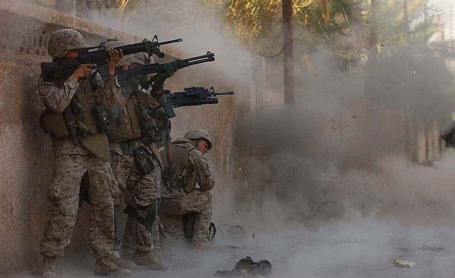 ردخون روی پرچم آمریکا؛ از فلوجه عراق تا افغانستان