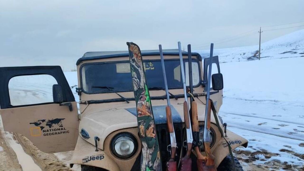 کشف ۱۱ قبضه اسلحه شکاری، بیش از ۸۰ فشنگ و دستگیری ۸ متخلف طی دو روز در کردستان