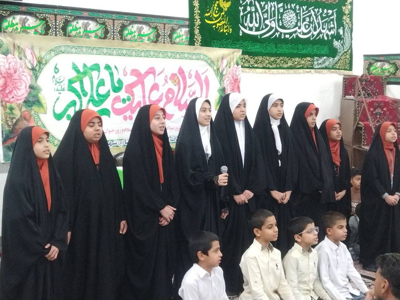 جشن میلاد حضرت علی اکبر (ع) و روز جوان در انابد + عکس و فیلم