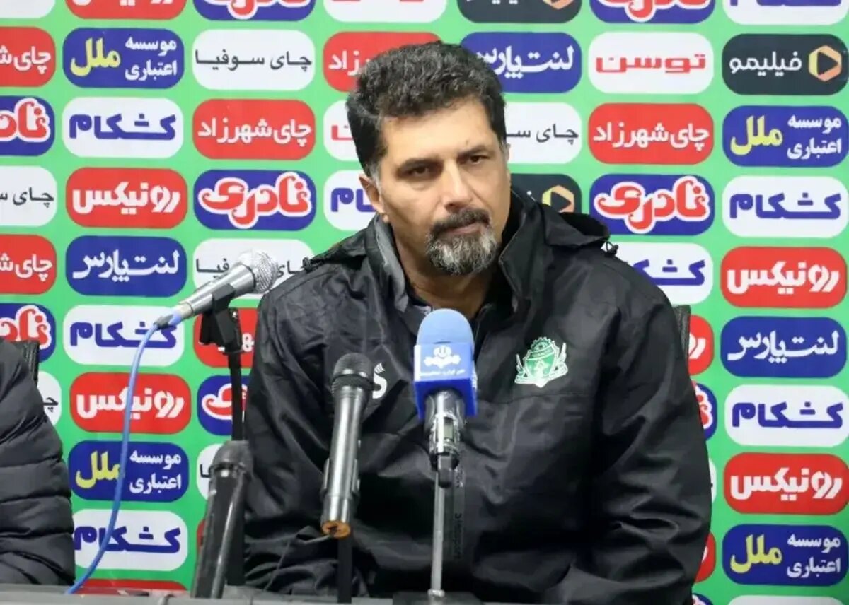 حسینی: زمین سنگین اجازه فوتبال روان را نداد