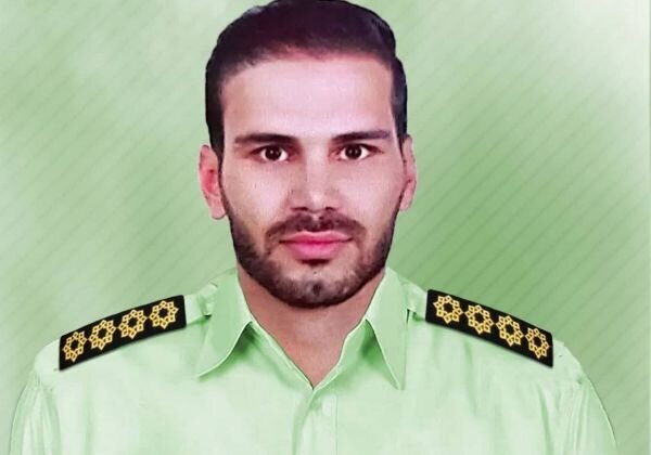 پیکر شهید فراجا در قزوین تشییع شد