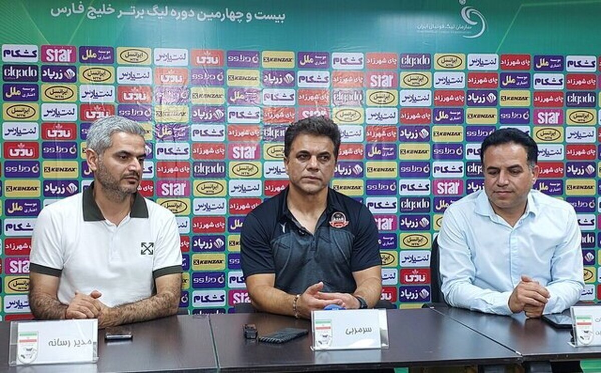 رضایی: نمایش تیم ما تحت تأثیر شرایط زمین قرار گرفت/ بازیکنانم با قدرت جنگیدند، اما بدشانس بودند