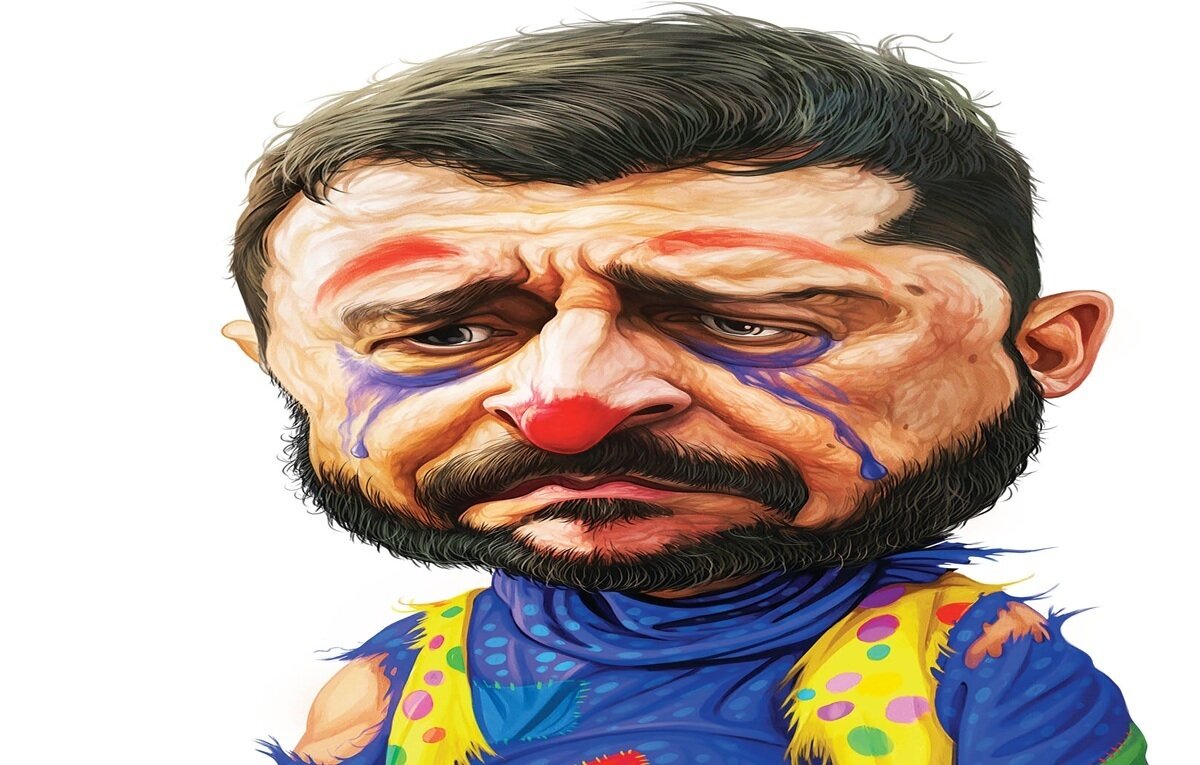 حمایت دلقک اوکراینی از اغتشاشات ایران/ زلنسکی در آستانه سقوط نگران ایرانیان شد! + فیلم