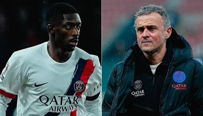 واکنش انریکه و دمبله به شکست پاریسنژرمن مقابل رن