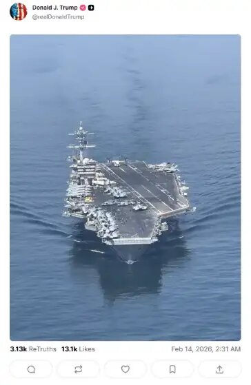 تصویر بدون توضیح؛ پیام «ضمنی» ترامپ به ایران؟!