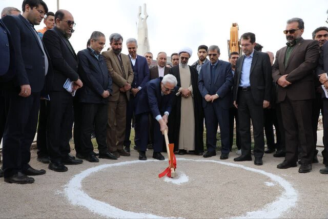 آیین کلنگ‌زنی یک پروژه تقاطع غیرهمسطح در بجنورد برگزار شد