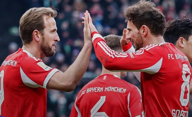 پیروزی بایرن مونیخ مقابل وردربرمن/ فاصله باواریایی‌ها با دورتمند حفظ شد