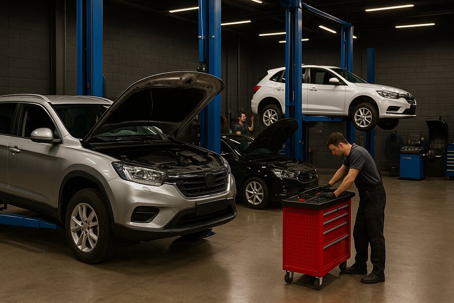 مرکز خرید تجهیزات تعمیرگاهی به صورت نقد و اقساط