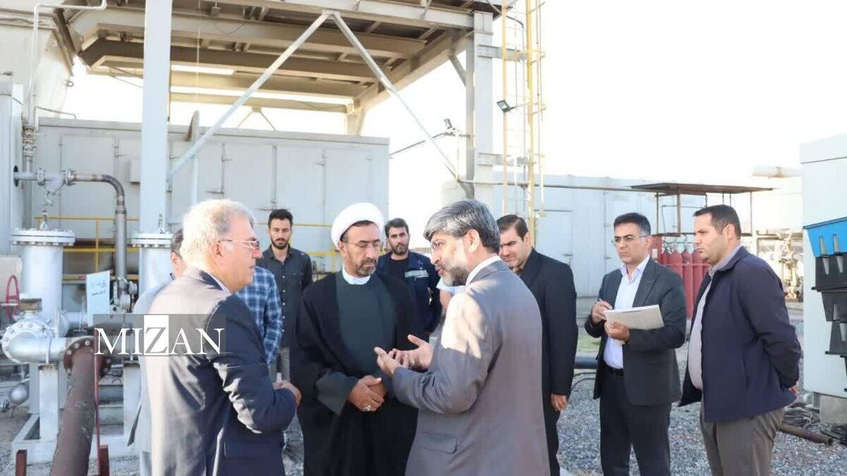 فاز اول نیروگاه برق گلبرق ماکو پس از دو سال با ورود دادگستری آذربایجان غربی استارت زده شد